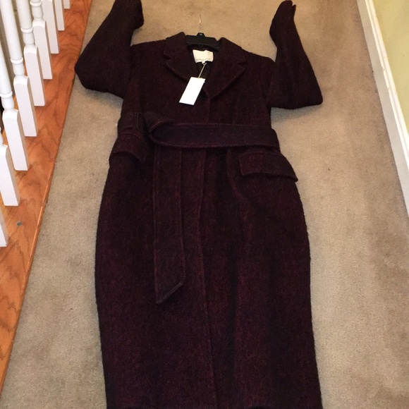 3.1 Phillip Lim Ruby long Wool car coat NWT - Picture 7 of 11